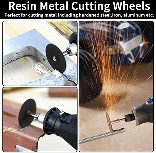 Cutting Discs for Dremel Rotary Tool, 3 Different Saw Blades to Meet Your Different Needs, Cutting Wheel Set Can Cutting Wood/Metal/Plastic/Glass/Stone and Make DIY Craft