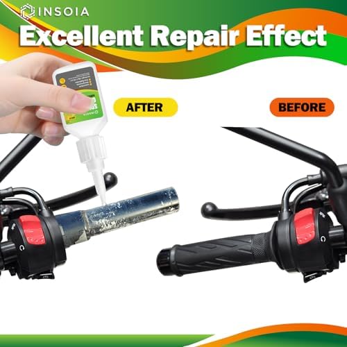 INSOIA Super Grip Glue Clear, 20g, Strong Bond, with Precision Tips