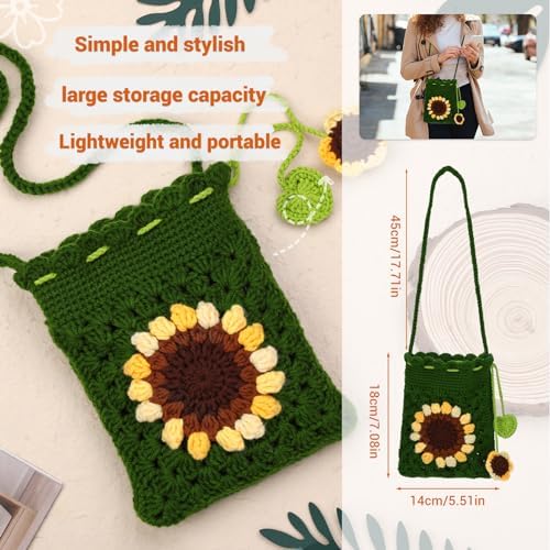 Pnytty Crochet Kits, Crochet Starters Kit with Crocheting Tools Supplies