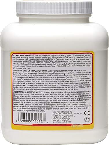 Mod Podge Matte Sealer, Glue & Finish: All-in-One Craft Solution- Quick Dry, Easy Clean, for Wood, Paper, Fabric & More. Non-Toxic - Craft with Confidence, Made in USA, 64 oz., Pack of 1