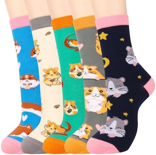Jeasona Women's Cute Socks Fun Gifts for Wife Mom Daughter Girlfriend