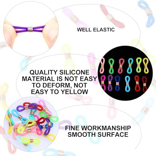 DIVINA VITAE 40 PCS Knitting Needle Stoppers Knitting Needle Hugger Needle Minder Knitting Tools Stitch Stoppers for Knitting Needles Prevent Slipping Off Stitch