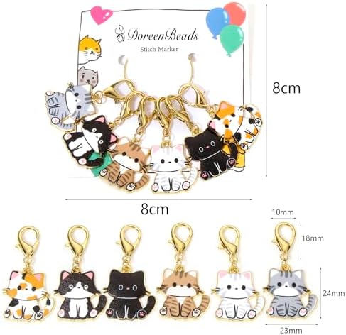 DoreenBeads Stitch Markers for Crocheting and Knitting