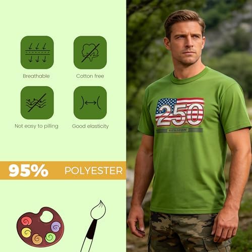 Joyclub 5 Pack Sublimation Shirts Blanks Bulk Polyester Unisex S-2XL | Wholesale crew neck short sleeve for heat transfer and vinyl; mixed sizes simplify team, event and small-batch planning gifts
