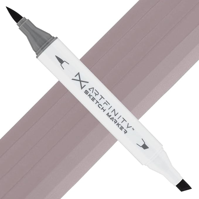 Artfinity Sketch Markers - Paris RV9-4, Vibrant, Professional, Dye-Based Alcohol Markers for Artists, Drawing, Travel, & More