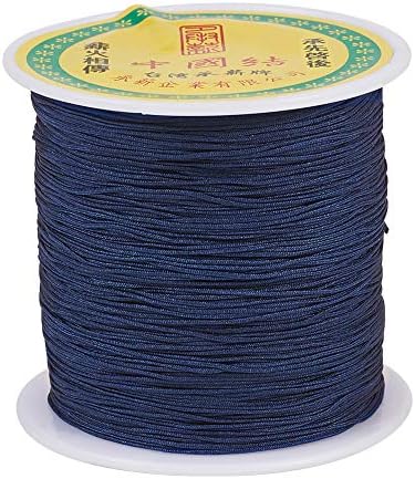 Elecrelive 150 Yards Prussian Blue Braided Nylon Thread Polyester String