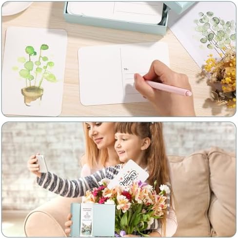 Prudiut Watercolor Postcards 48 Sheets, 4x6 In, 140Lb/300Gsm, Green