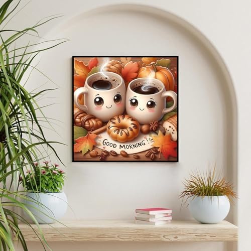 WNPOKN Fall Diamond Art Kits for Adults 12 x 12inch