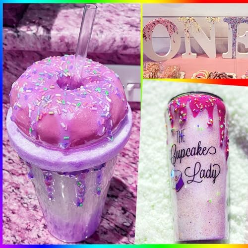 LIKETURE Fake Sprinkles 180G Non-edible Polymer Clay Sprinkles Fake Candy Sprinkles Slime Sprinkles Faux Sprinkles for Resin Slime Add Ins Plastic Sprinkle Nail Art Shaker Card Filler (Multicolor)