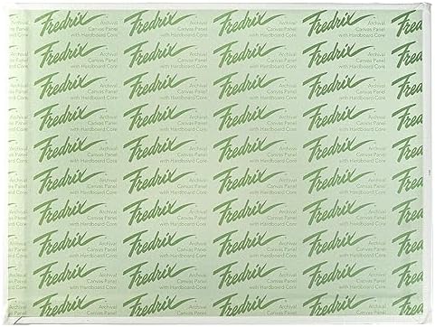 Fredrix Artist Series Archival Board, 9" x 12", Mixed Media Canvas Panel