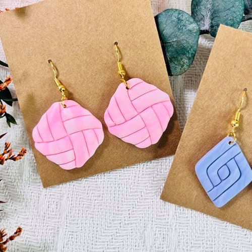 Xaekicr 2PCS Geometric Line Polymer Clay Cutters – Modern Clay Cutters for Earrings, Tools and Molds for Polymer Clay Jewelry DIY
