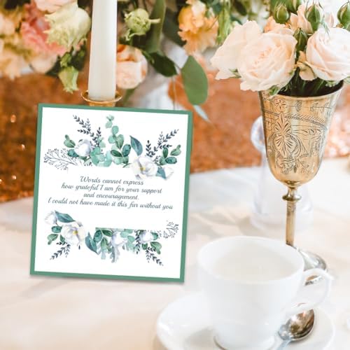 ORIGACH Thank You Clear Stamps for Card Making