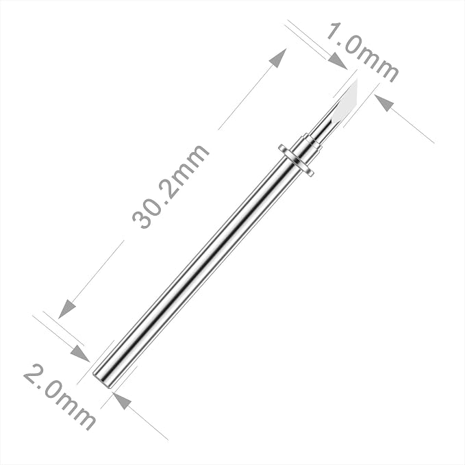 2 Pack CABLDP1 Standard Cut Blade for Brother ScanNCut, ScanNCut2, ScanNCut DX2 and DesignNCut, Using Higher Strength Tungsten Steel Material