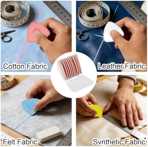 Professional Tailors Chalk Sewing Tailor's Fabric Marker Chalk for Quilting,Sewing Supplies Accessories