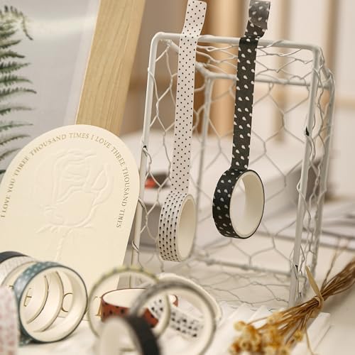 YUBBAEX 20 Rolls Basic Patterns Washi Tape Set Skinny Masking Creative Decorative Tapes, Designer's Selection (Collection 2-Enchantment)