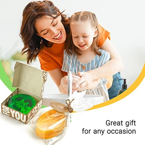 ALEXES Organic Soap Making Kit for Adults – Gift Soap Kit Making for Adults Natural – Make Your Own Soap Kit - Soap Making Supplies – Homemade Soap Maker Kit - Soap Making Molds Set