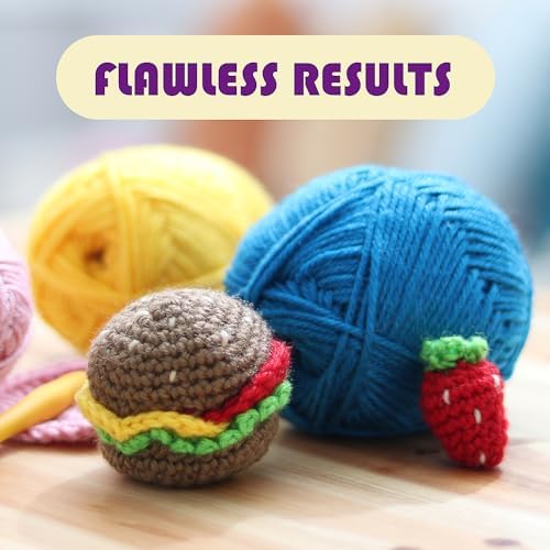 Acrylic Yarn for Crocheting & Knitting – Soft Crochet Yarn for Crocheting, 3 Pack of 370 Yards, Perfect for Crafts & Amigurumi, Medium Worsted Weight 4, Bright Yellow