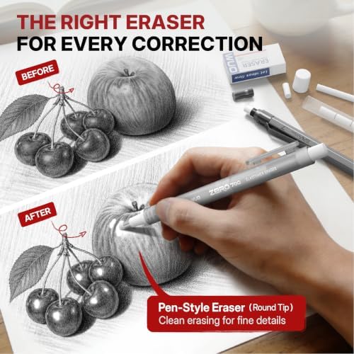 WUO 0.7mm Mechanical Pencil Set, 3 Pack Grey Metal Drafting Pencils