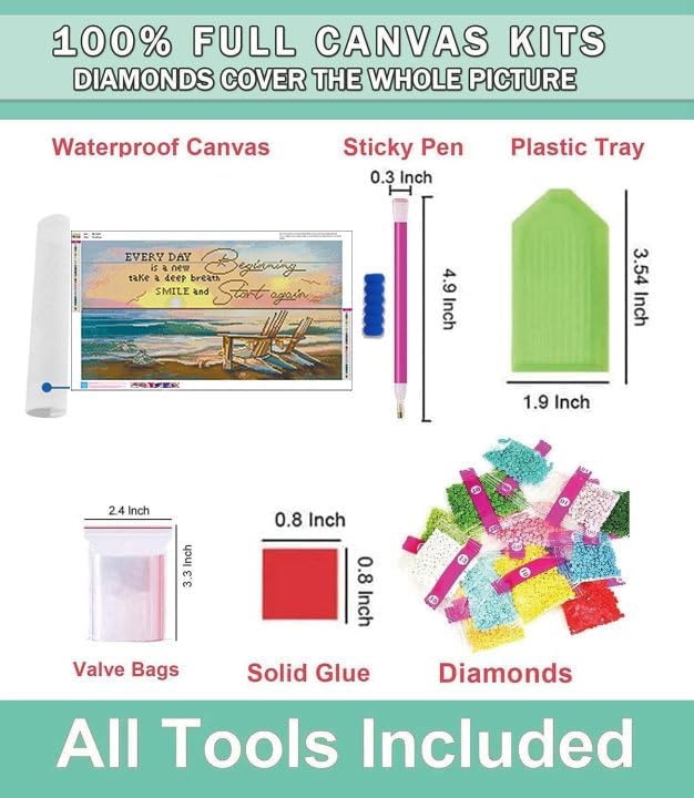 Lophomie Diamond Art Kits for Adults, Large Diamond Painting Kits 28x16 in