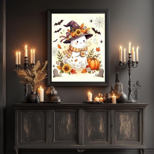 SUHEFAFA Ghost Diamond Painting Kit for Adults 12×16 inch