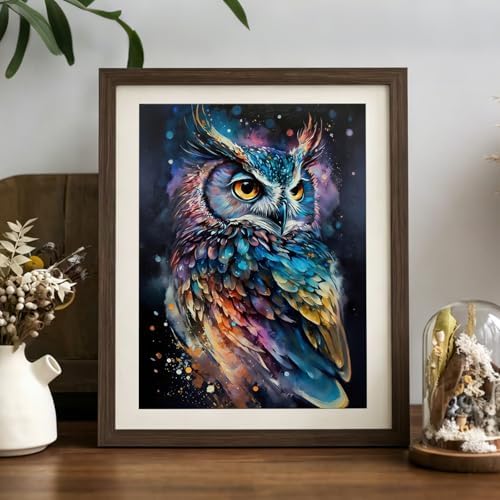 XTCIXAL Diamond Art Kits for Adults, Owl Diamond Painting, 12x16 Inch