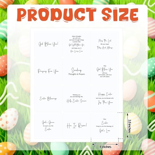 Watersay 240 Pcs Messages of Faith Peelable Stickers for Card Making