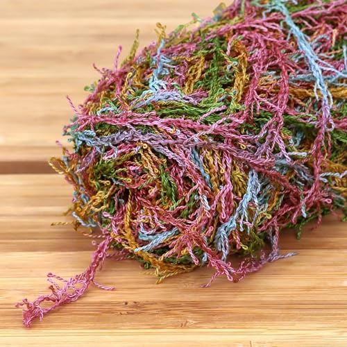 JubileeYarn Scrubby Dish Yarn - 50g/Skein Dishcloth Polyester - Variety Pack - 4 Skeins