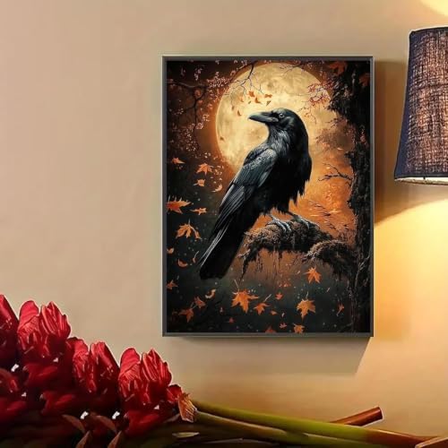 Gothic Raven Diamond Art Kits for Adult diamond painting kits for adults