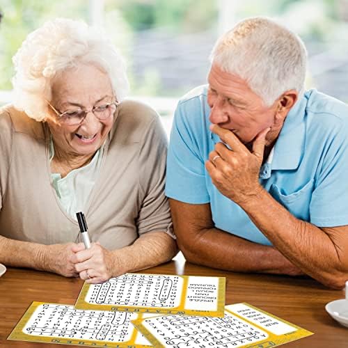 Keeping Busy Word Search 2 Dementia Activities for Seniors | Alzheimer Products for Elderly Patients | Fun Memory Game Toy & Cognitive Brain Puzzle for Senior Citizens w/Memory Loss or Alzheimers