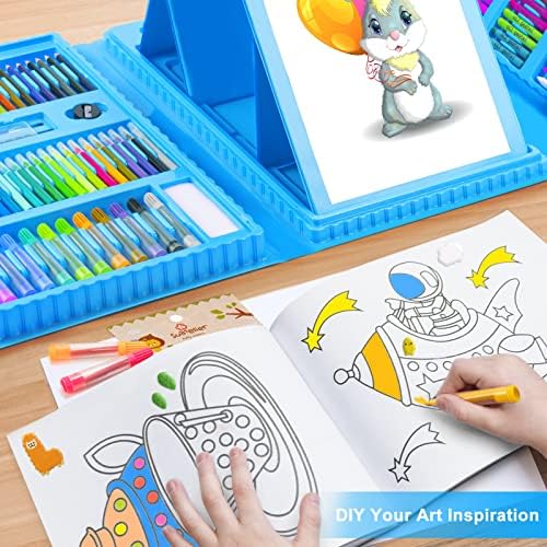 Art Supplies, 272 Pack Art Set Crafts Drawing Kit for Kids Girls Boys Teens