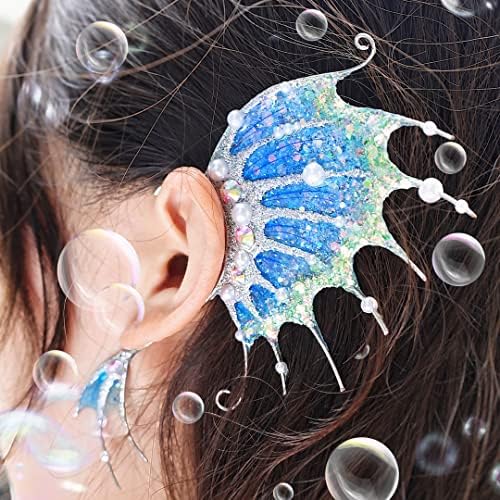 LET'S RESIN Opal Chunky Glitter for Resin, 12 * 10g Craft Glitter Powder | for Tumblers /Slime, Iridescent Chameleon Glitter Sequins Festival Decor(Each 0.35oz)