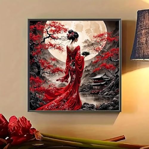 Lophomie Diamond Art Kits for Adults, 5D Diamond Painting Kits 14x14 in