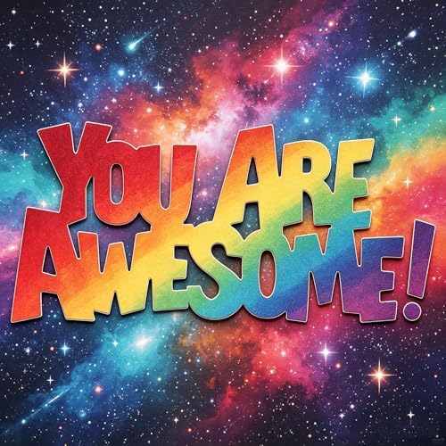 Lapoo Words Cutting Die for Scrapbooking - Durable, Cut Stencils for DIY Scrapbook Photo Album Decorative Paper Card, Card Making Supplies Party Wedding Decorations (You are so Awesome 3.6 x 1.7 in)