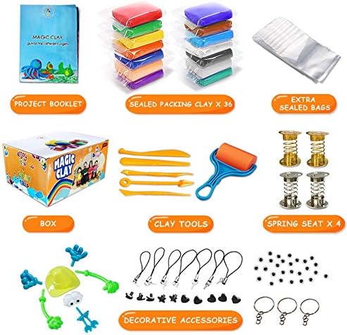 ESSENSON Modeling Clay Kit, 36 Colors