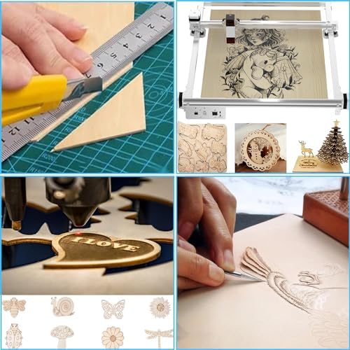 18 Pack Selected Basswood Sheets for Crafts-5 x 7 x 1/16 Inch- 1.5mm Thick Plywood Sheets - Balsa Wood Sheets -Unfinished Wood Boards for Laser Cutting, Wood Burning, Architectural Models, Staining