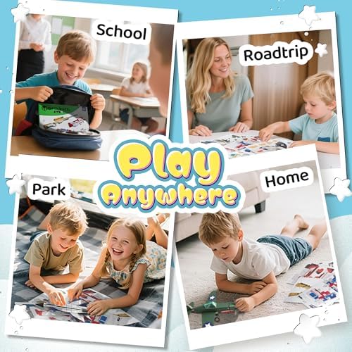 2 Themes in 1, 3D Paper Building Model, DIY Origami Kit for Kids Ages 8-12, Includes 16 Pre-cut, Easy-to-Assemble Aircraft & Weapon 3D Paper Building Models, Airplane Origami Kit for Kids Ages 8-12