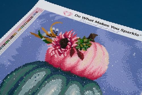 DIAMOND ART CLUB Stacked Pumpkins with Sunflowers Diamond Art Kits