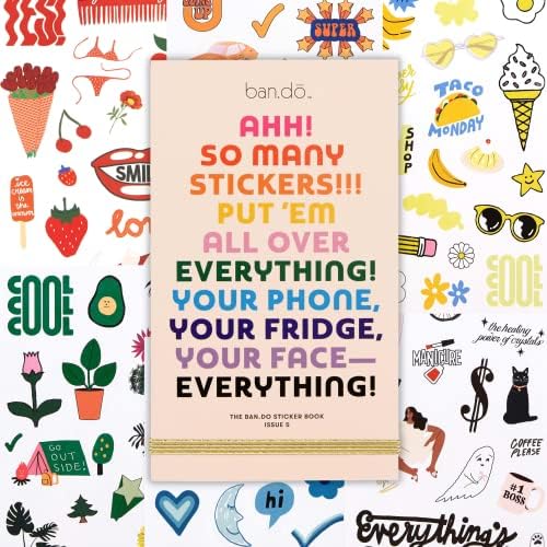 ban.do Aesthetic Planner Sticker Book, Issue 5