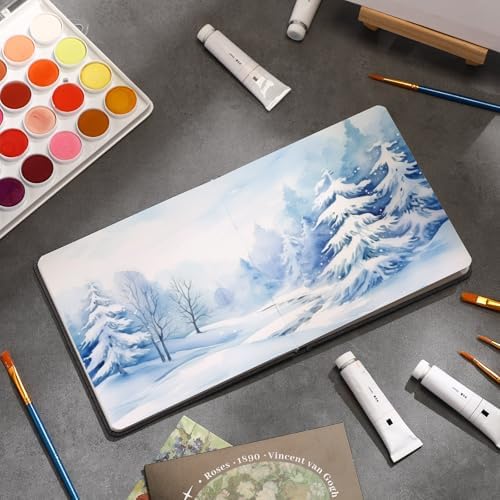 5.5in Watercolor Sketchbook Journal Square Watercolor Notebook Gray
