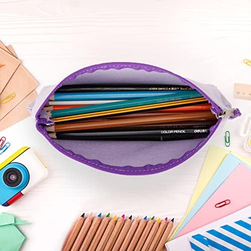 12 Pack DIY Craft Cotton Canvas Bag, Multi-Purpose Cosmetic Bag Makeup Pouches with Zipper Travel Toiletry Bag (XS, Red)