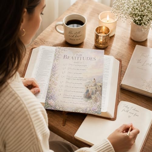 Bible Journaling Inserts Set 15 PCS Translucent Vellum Bible Inserts for Faith Journaling & Bible Study Scripture Inserts and Bible Tip Ins for Christian Journaling Christian Gifts for Women