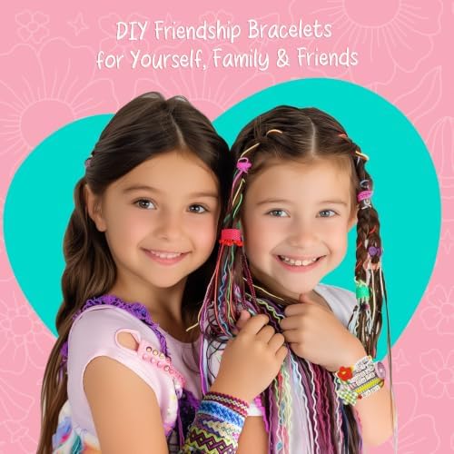 CEUCAL Bracelet Making Kit for Girls 8-12 - Friendship Bracelet Kit