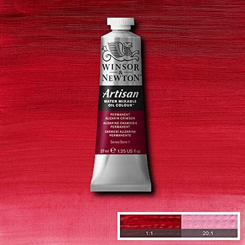Winsor & Newton Artisan Water Mixable Oil Paint, 37ml, Alizarin Crimson