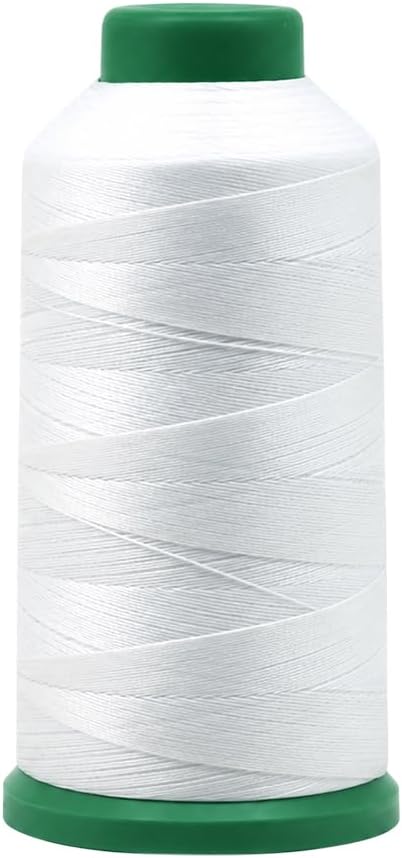 Mandala Crafts SZ 69 210D T70 White Dark Brown Bonded Nylon Thread 6000 YDs
