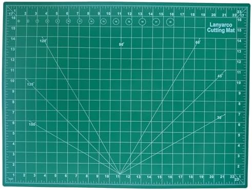 Gundam Model Builder's Self Healing Cutting Mat Rotary Sewing Mat Quilting Cutting Board, Craft Cutting Board for Sewing, Double Sided, 2.4 Pounds, 5-layer 18" x 24"(A2)