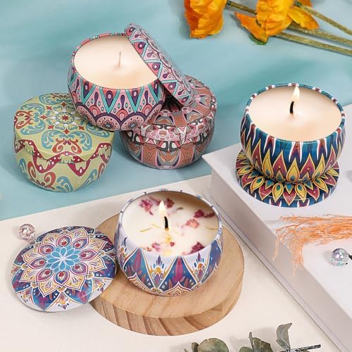 Blingfun 2LB Soy Wax Candle Making Kit,DIY Candle Making Supplies with Wicks, Stickers,Candle Jar, Melting Pot,Fragrances Oils & Dyes,Scented Candle Starter Full Kit for Adults (2LB)