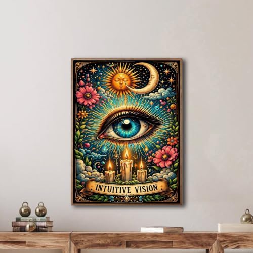 Artykapby Diamond Art Kits for Adults,Eye Diamond Painting Kits 12x16inch