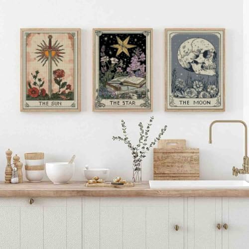 DYAIYYMQ 3 Pack Stamped Cross Stitch Kit for Adults 9.8x13.7 inch