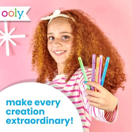 Ooly Switch-Eroo Magic Color Changing Sparkle Markers, Set of 12