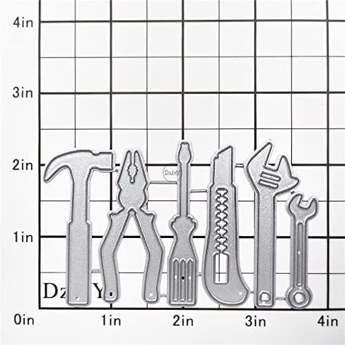 Wrenches Screwdriver Metal Cutting Dies for Card Making